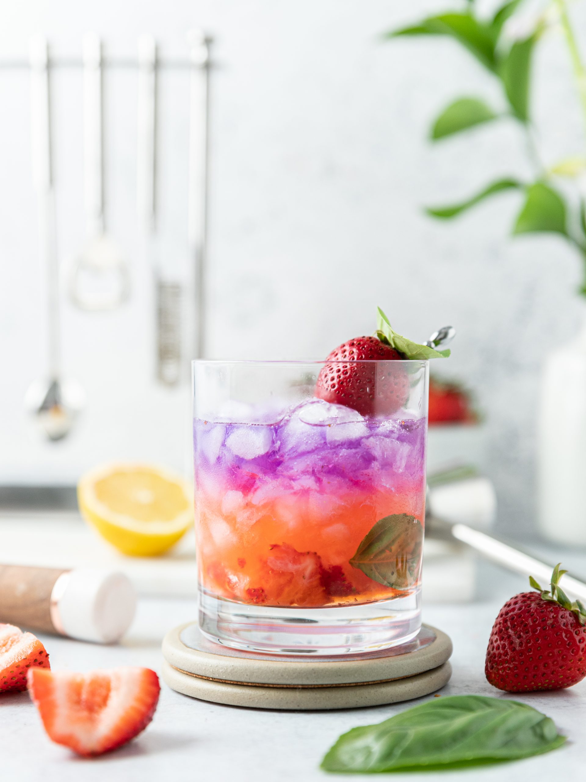 Empress Gin Strawberry Basil Smash The Boozy Ginger