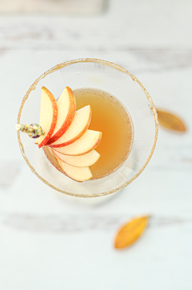 Autumn Spiced Apple Martini