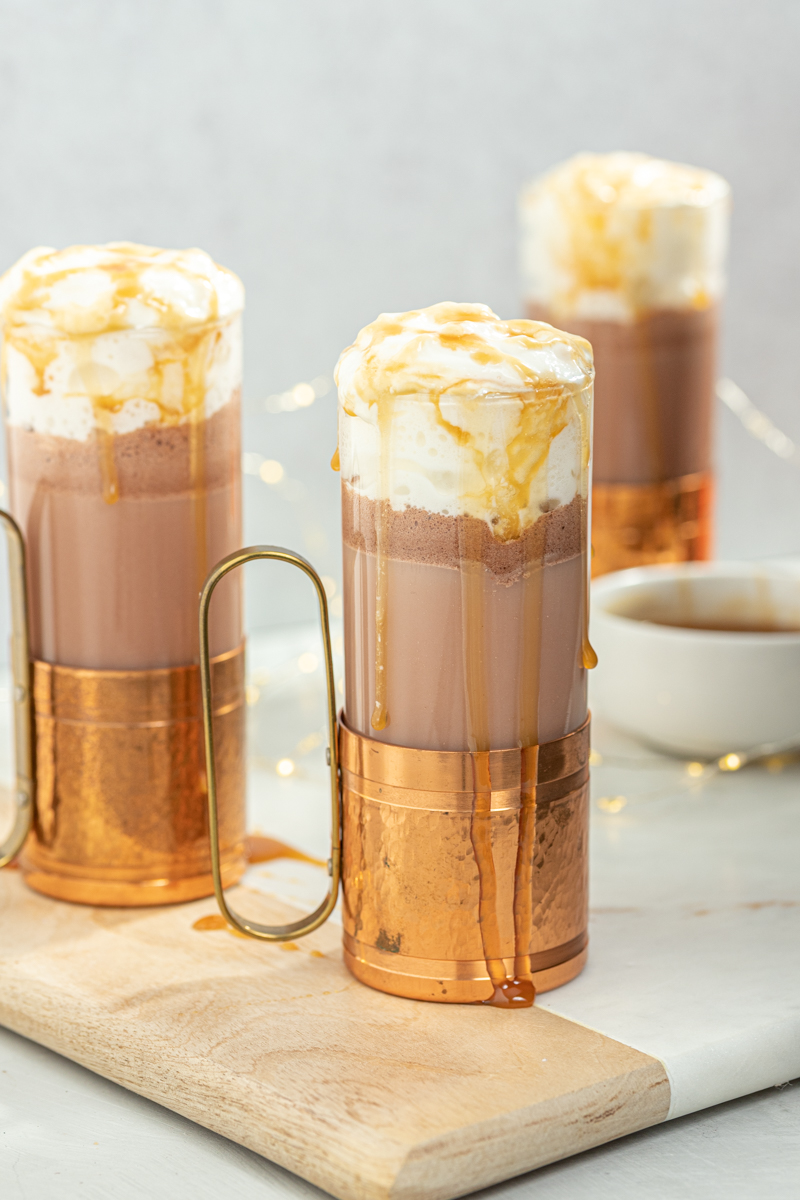 Boozy Caramel Hot Chocolate The Boozy Ginger