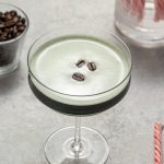 Peppermint Mocha Espresso Vodka Martini Holiday Cocktail