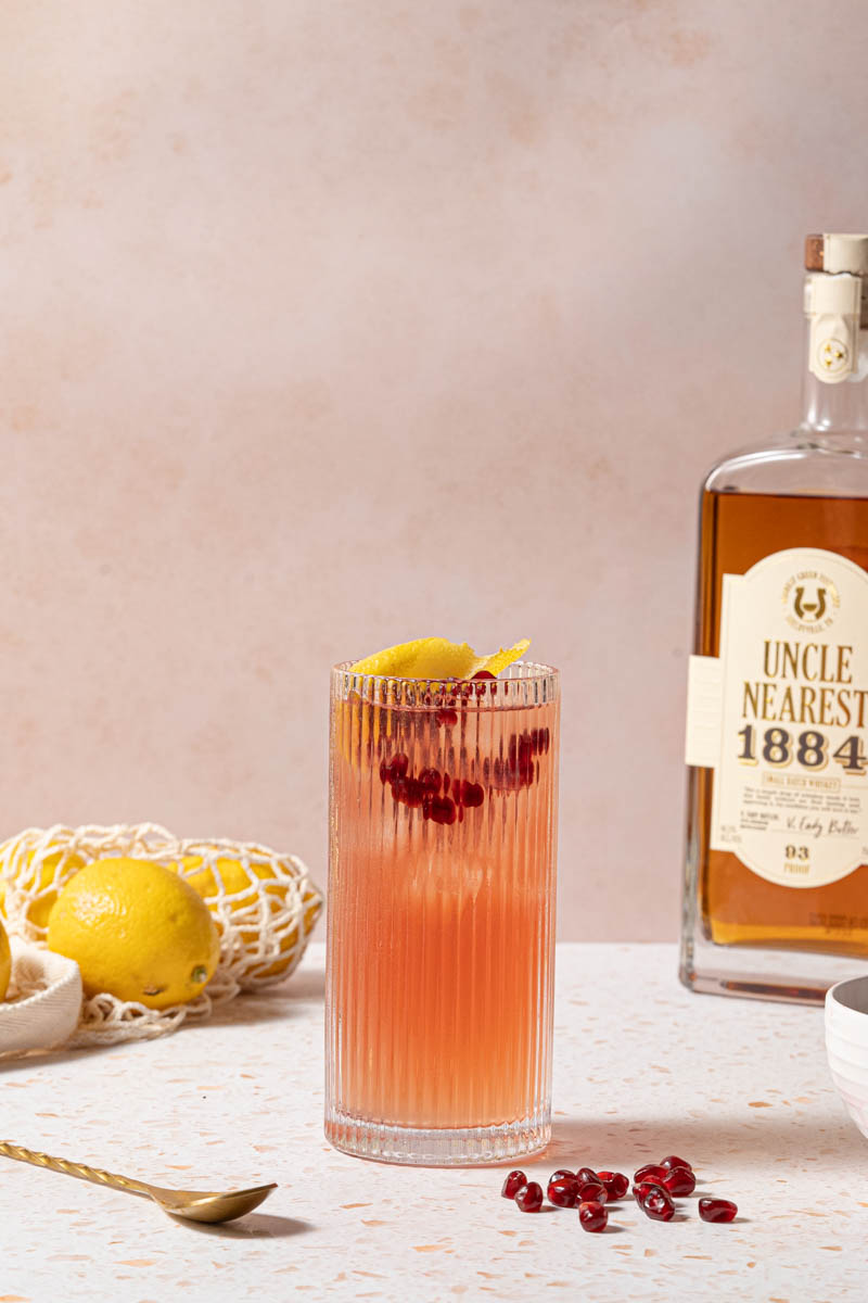 Delicious Pomegranate Whiskey Moscow Mule Recipe