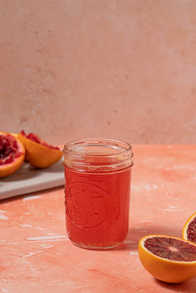 Blood Orange Syrup for Cocktails and Mocktails