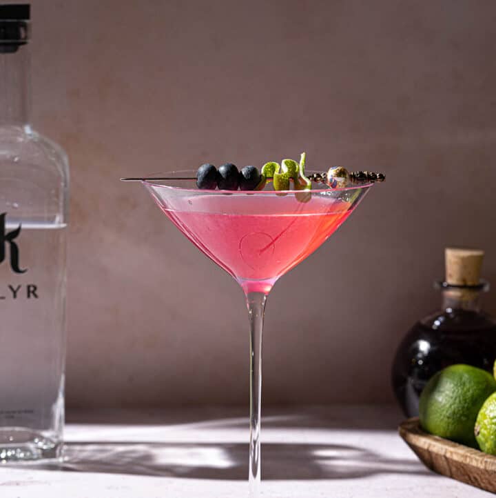 Blueberry Daiquiri Cocktail - The Boozy Ginger