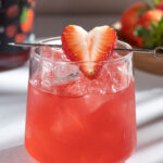 The Boozy Ginger Valentine's Day Cocktail Red Berry Gin & Jam Cocktail