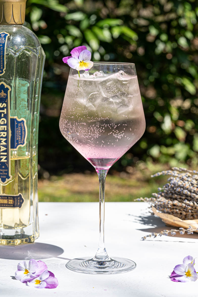 Elderflower and Lavender Spritz