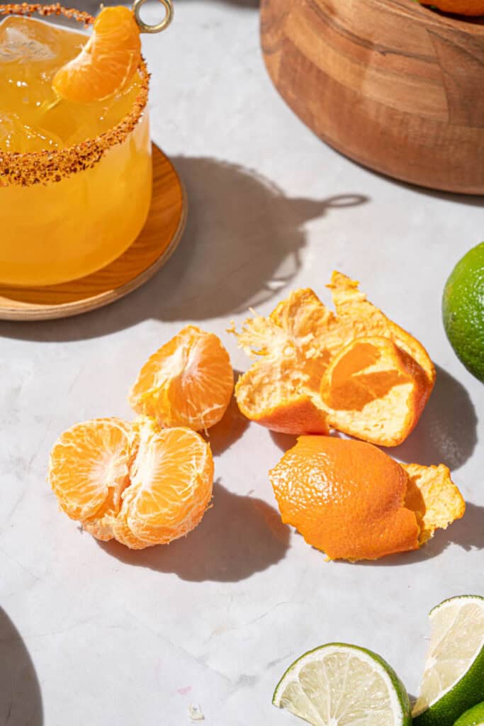 The Boozy Ginger Cocktail Blog - Spicy Clementine Jalapeño Margarita
