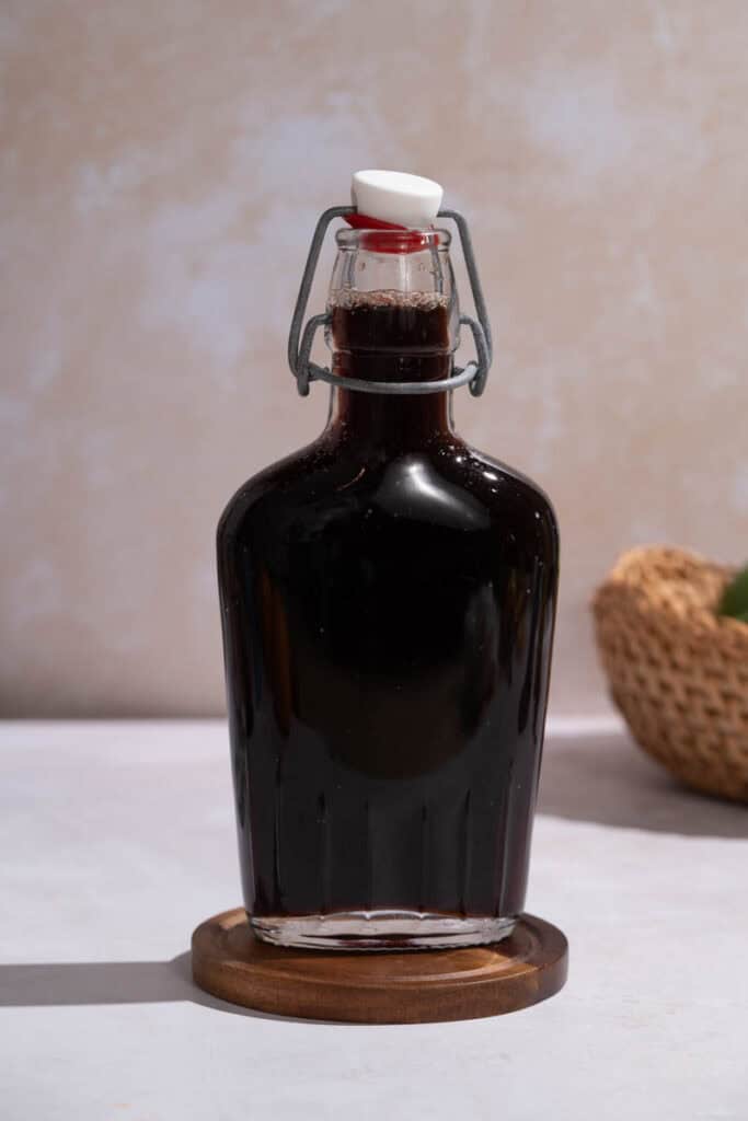 Brown sugar cherry syrup