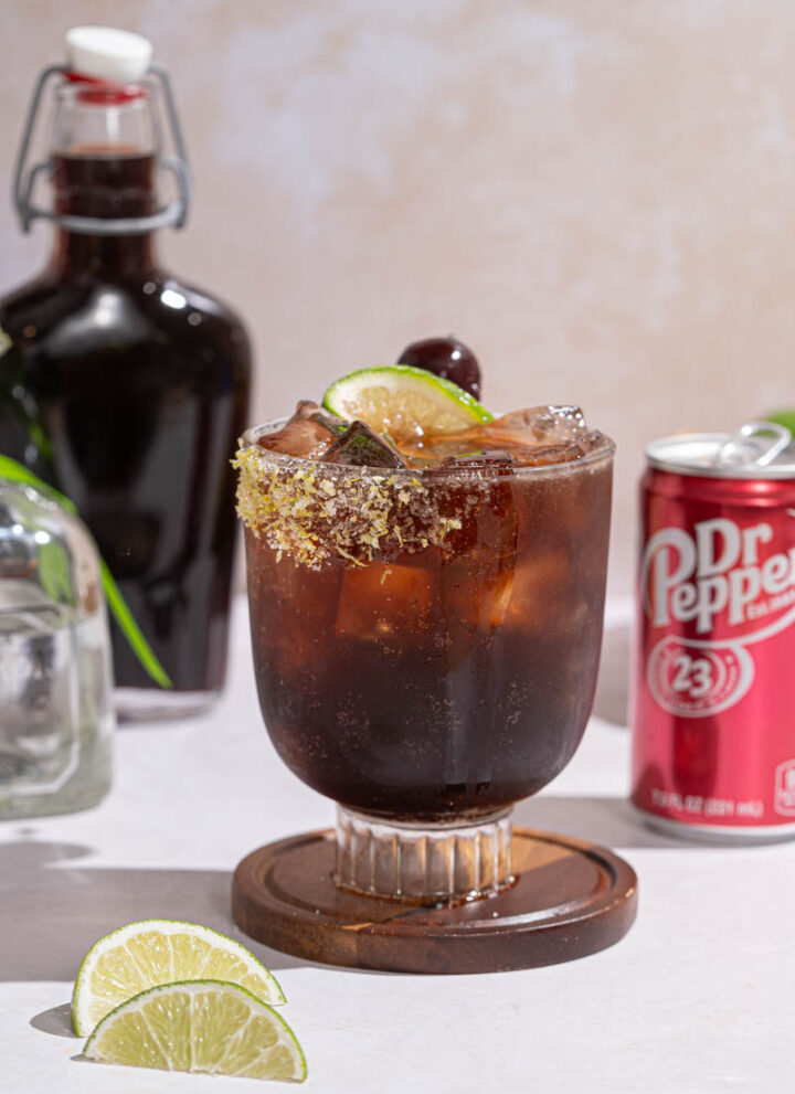 Cherry Dr Pepper Margarita