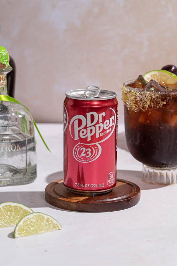 Cherry Dr Pepper Margarita - The Boozy Ginger
