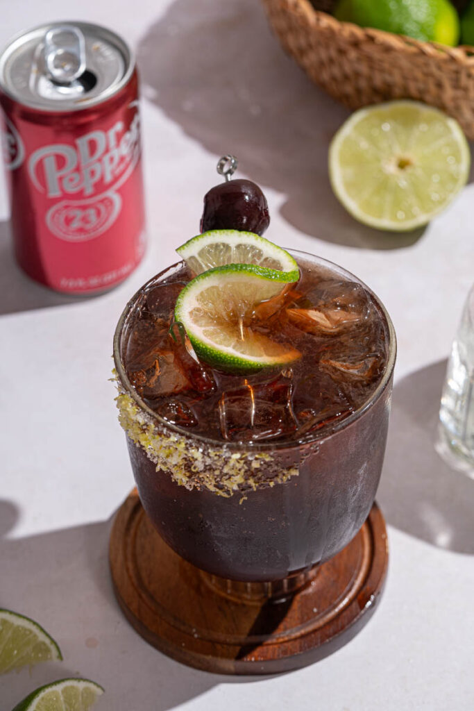 Cherry Dr Pepper Margarita