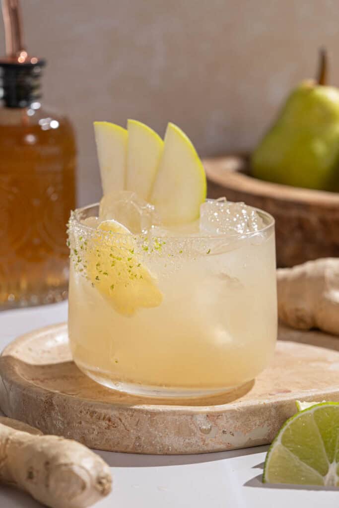 Pear and Ginger Margarita