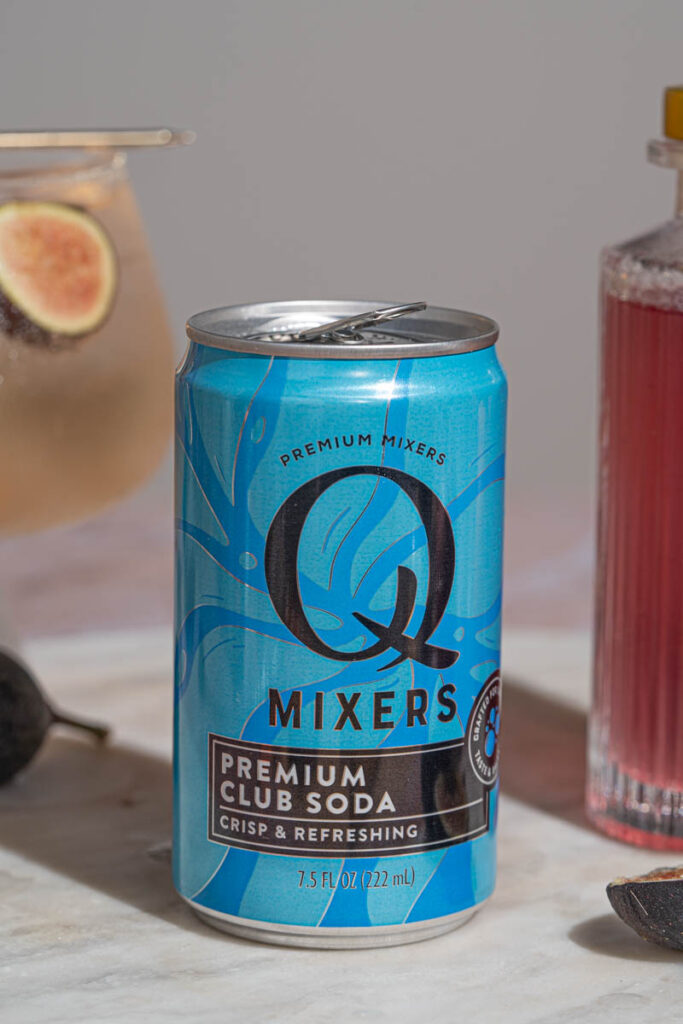 Vanilla Fig Hugo Spritz Club Soda