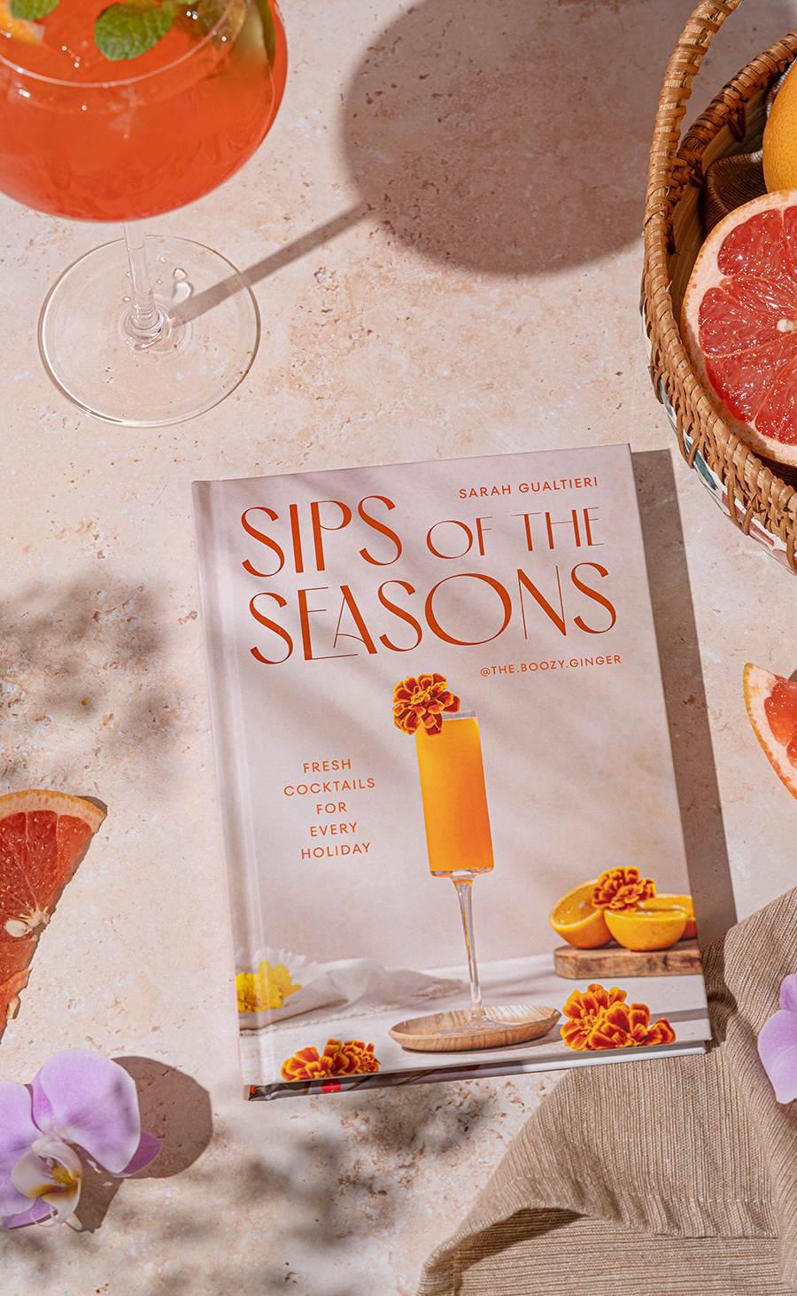 Sips of The Seasons Cocktail Book