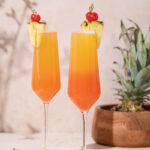 pineapple Coconut Sunrise Mimosa