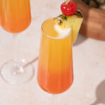 Pineapple Coconut Sunrise Mimosa