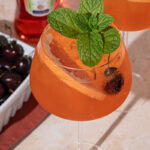 Cherry Grapefruit Aperol Spritz