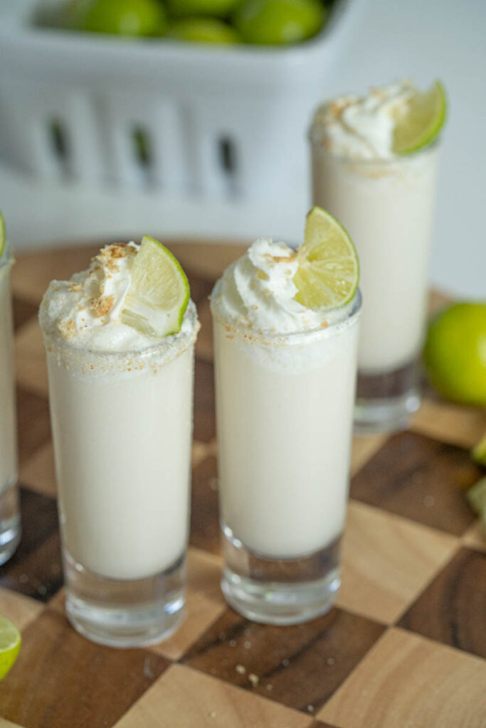 Key Lime Pie Shots