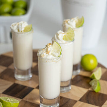 Key Lime Pie Shots