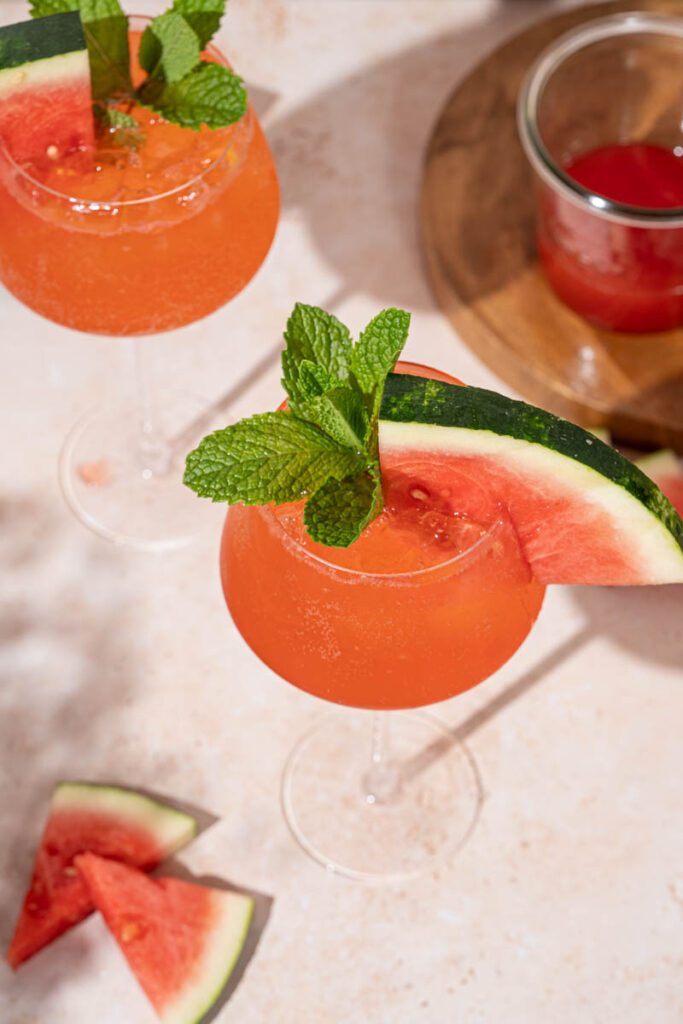 Watermelon Aperol Spritz