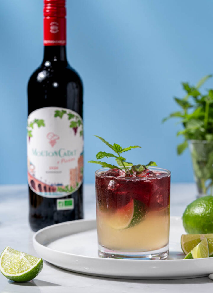 Bordeaux Mule Cocktail