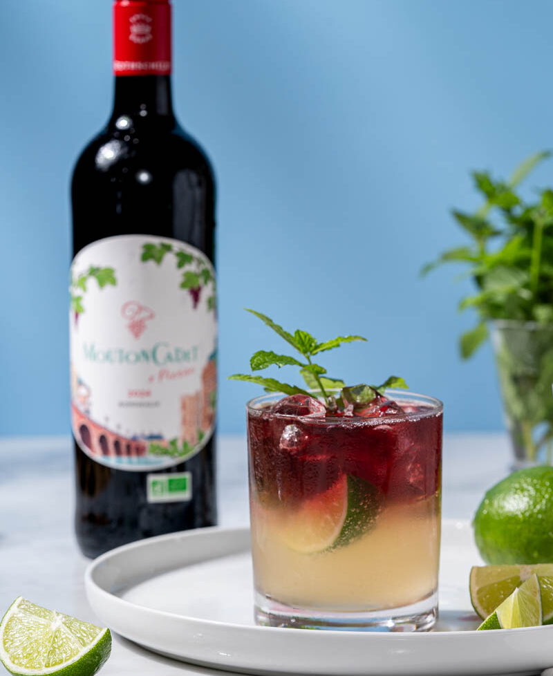 Bordeaux Mule Cocktail
