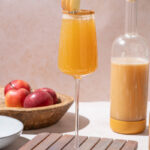 Caramel Apple Mimosa Cocktail