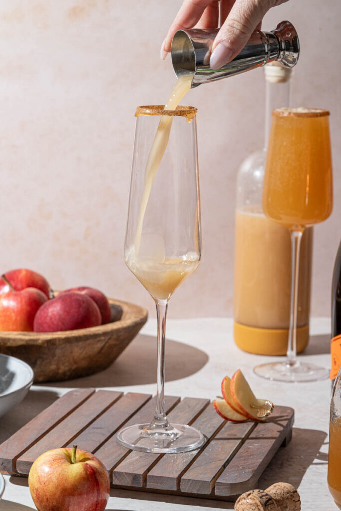 Caramel Apple Mimosa
