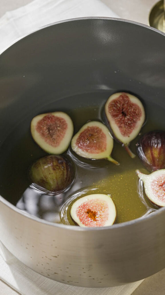 How to make fig honey syrup