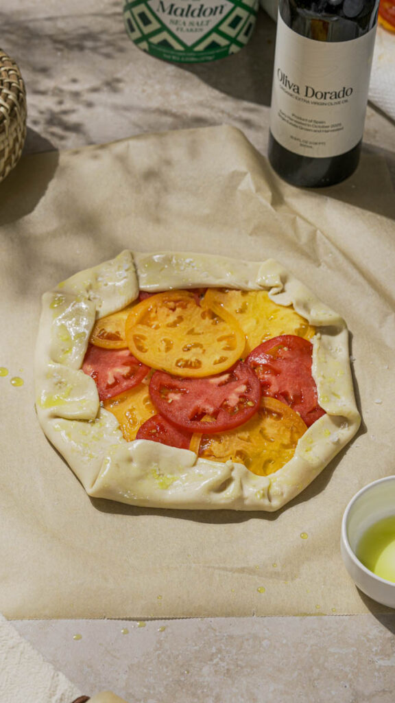 Tomato Cheese Galette