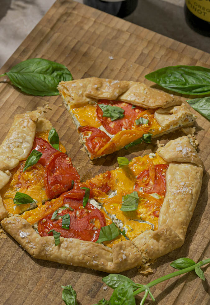Tomato Cheese Galette