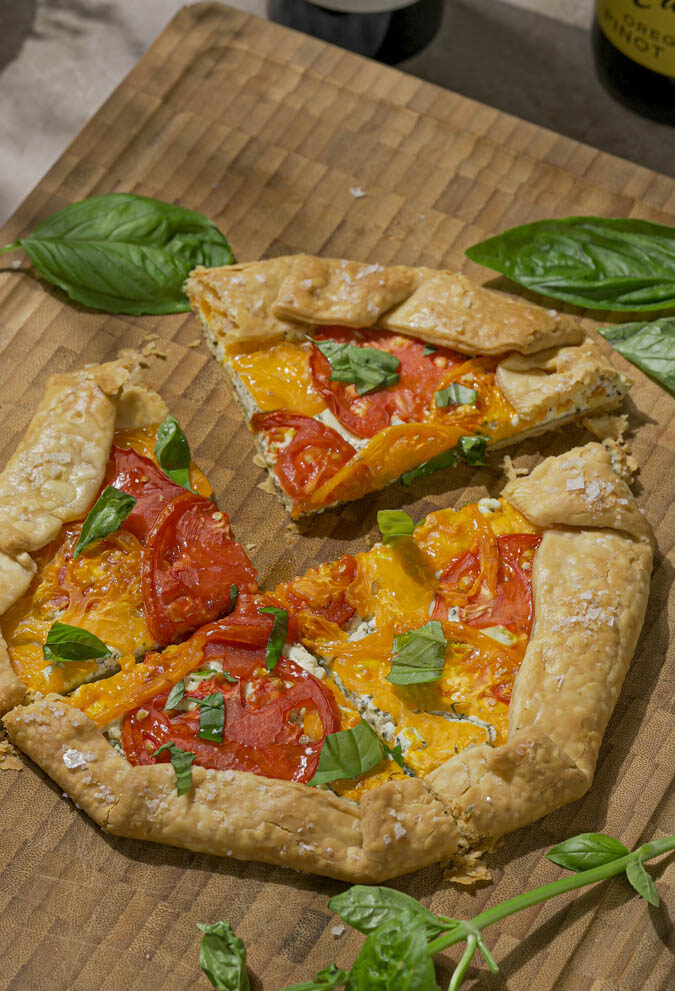 Tomato Cheese Galette