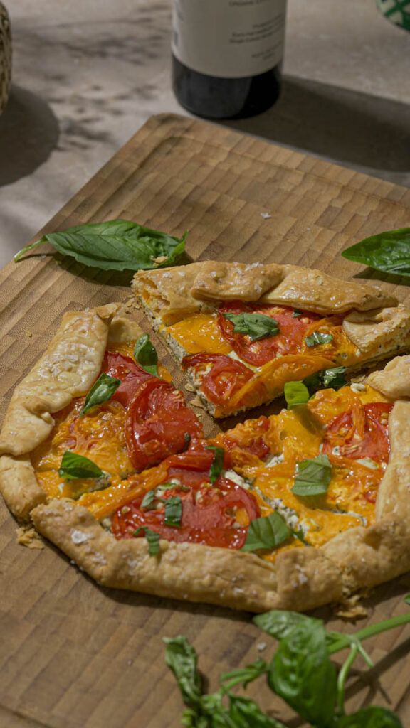 Tomato Cheese Galette