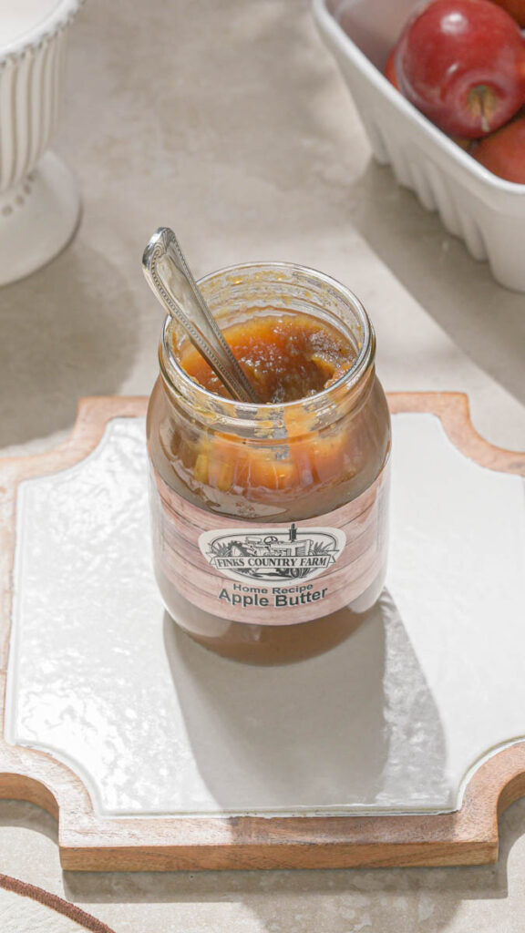 Jar of Apple Butter