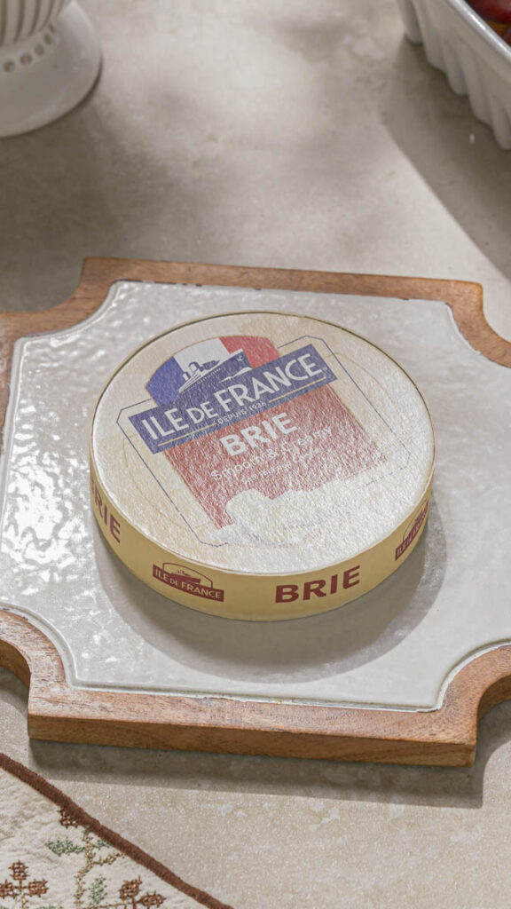 French Brie Cheese Wheel
