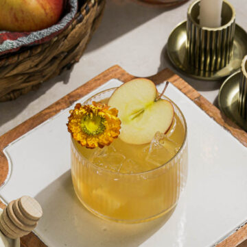 Apple Honey Bourbon Smash