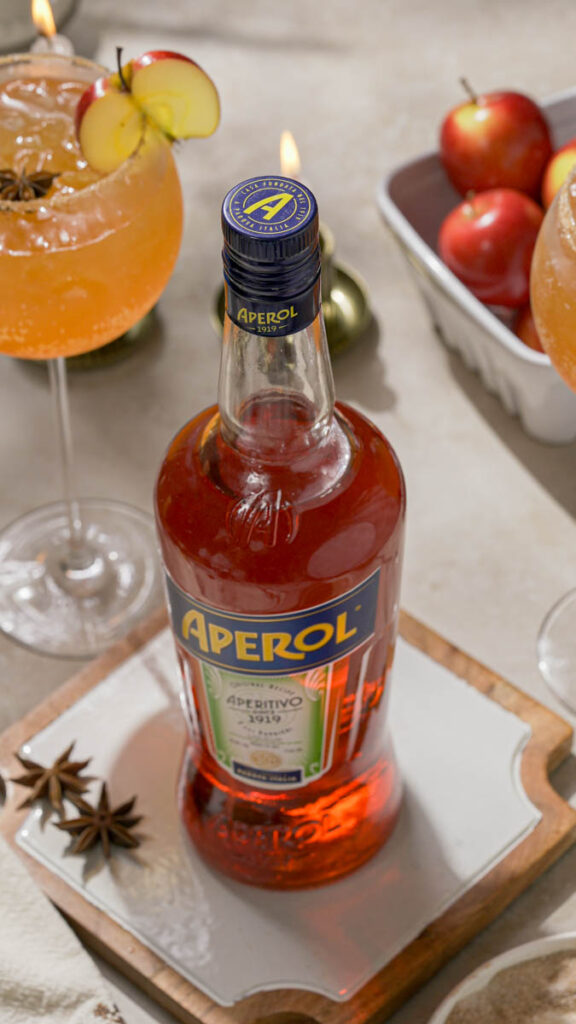 Autumn Apple Cider Aperol Spritz Aperol