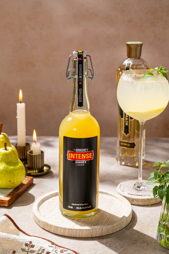 Ginger Liqueur Bottle