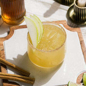 Pear and Cinnamon Margarita