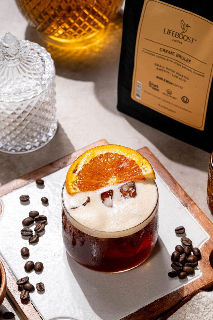 Crème Brûlée Bourbon Carajillo