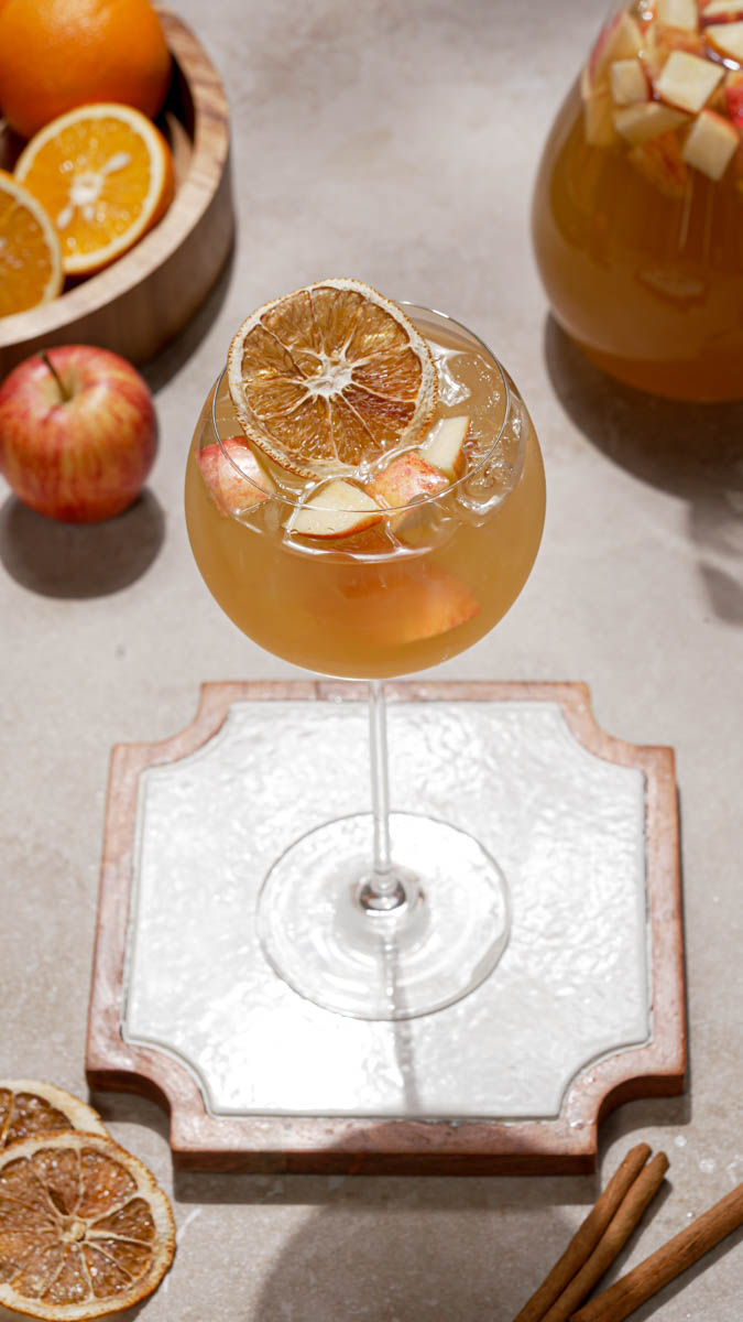 The Boozy Ginger Cocktail Apple Cider Sangria