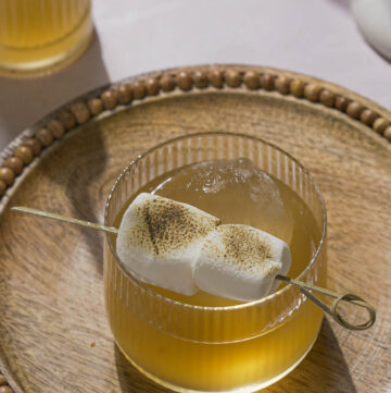 Toasted Marshmallow Old Fashioned Cocktail