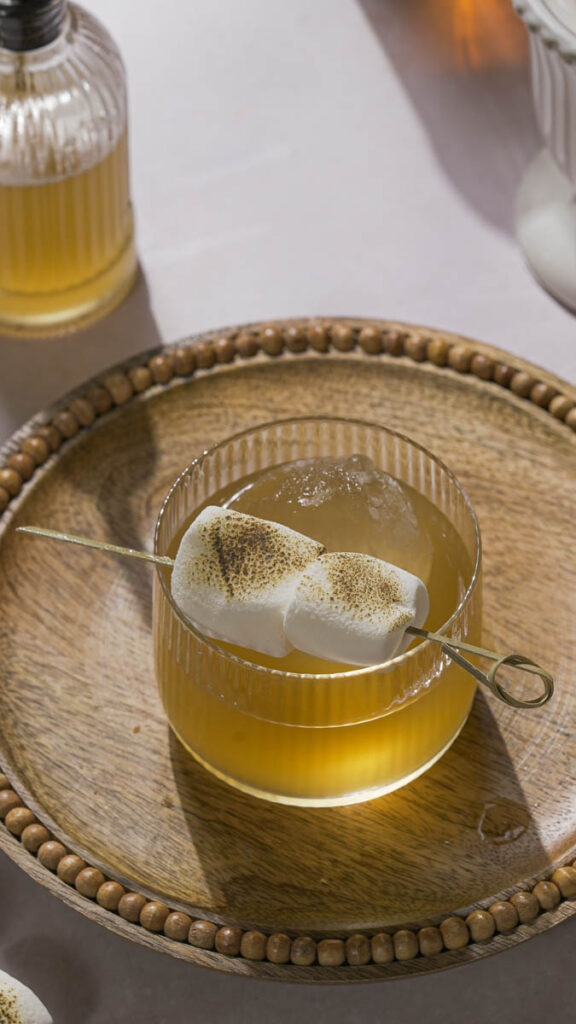 Toasted Marshmallow Old Fashioned Cocktail