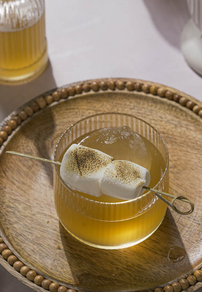 Toasted Marshmallow Old Fashioned Cocktail
