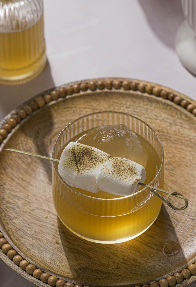 Toasted Marshmallow Old Fashioned Cocktail